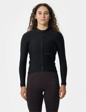 Universal Colours Mono Womens Long Sleeve Jersey - Black