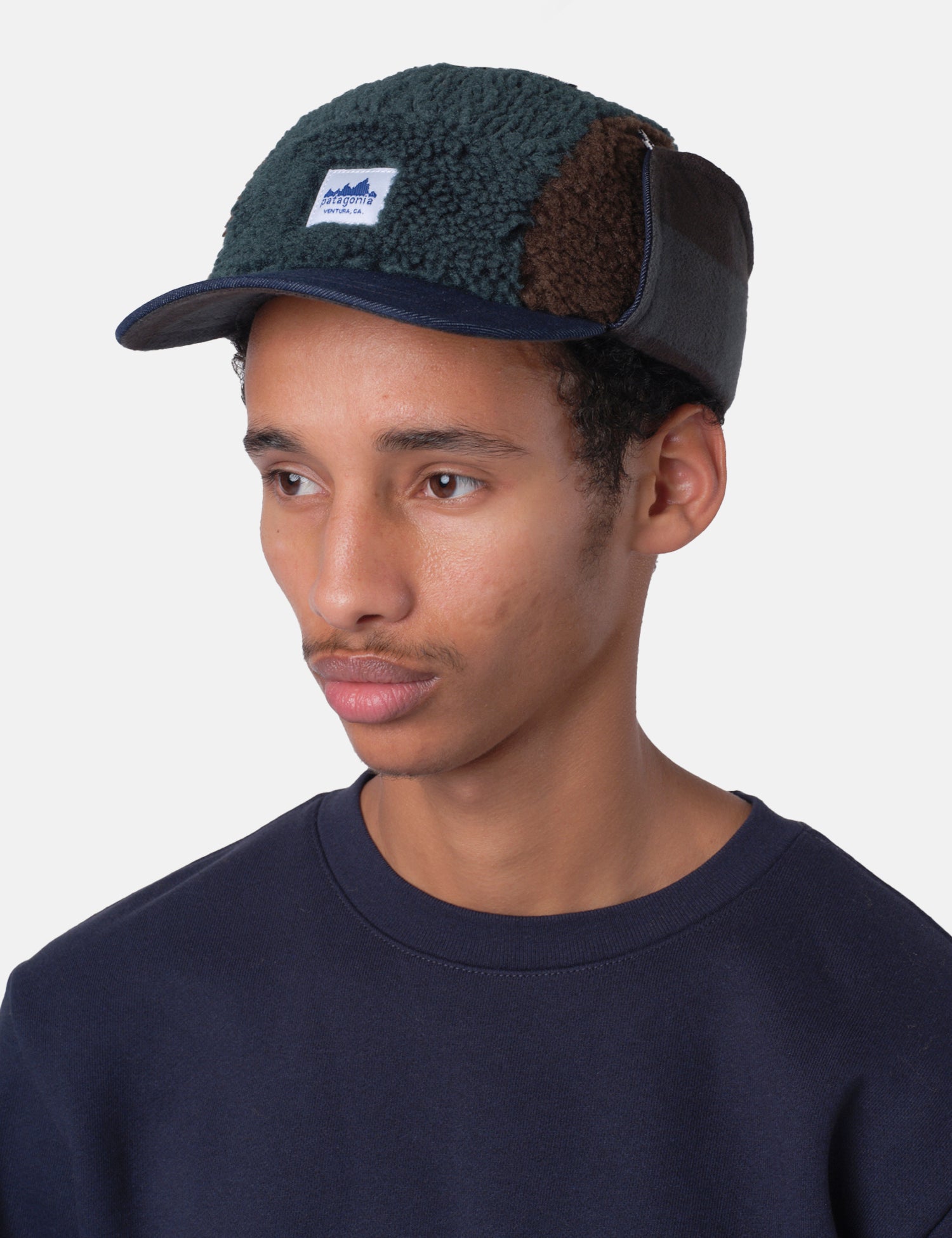 Patagonia Range Earflap Cap - Cascade Green | Benchmark