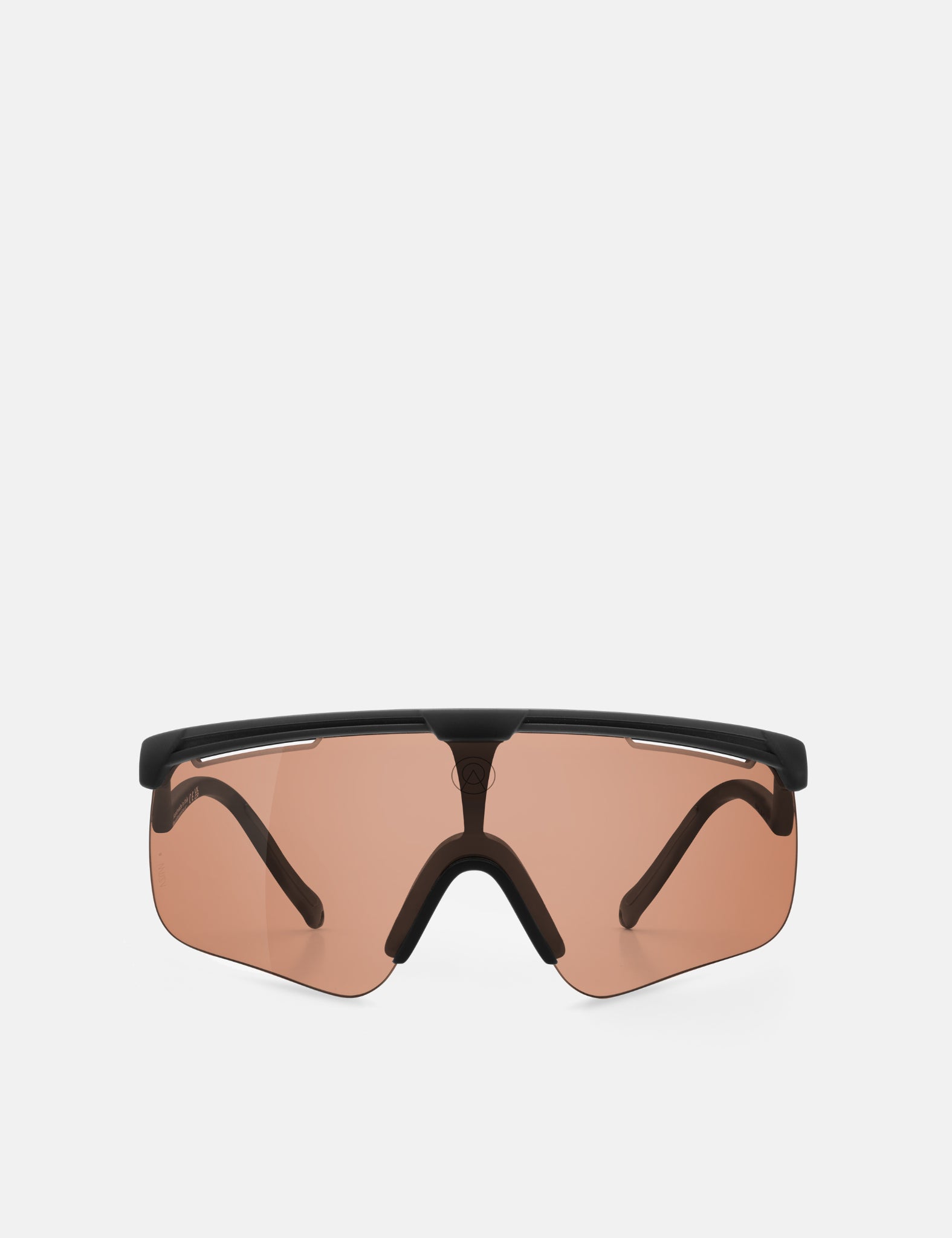 Alba Optics Delta Sunglasses - Black/VZUM SALMON | Benchmark.