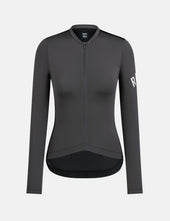 Rapha Women's Pro Team Long Sleeve Lightweight Jersey - Dark Grey/Black