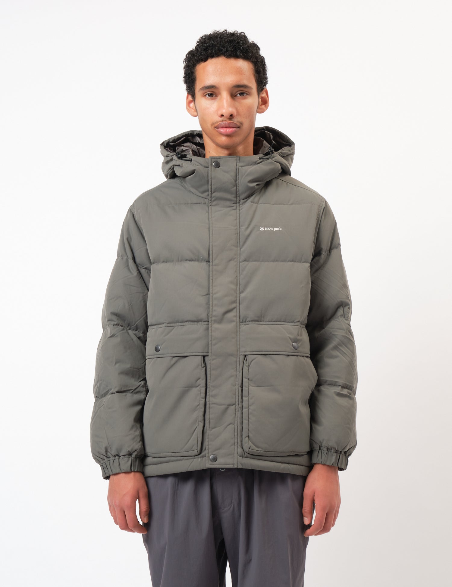 Snow Peak Everyday Down Jacket - Charcoal Grey | Benchmark