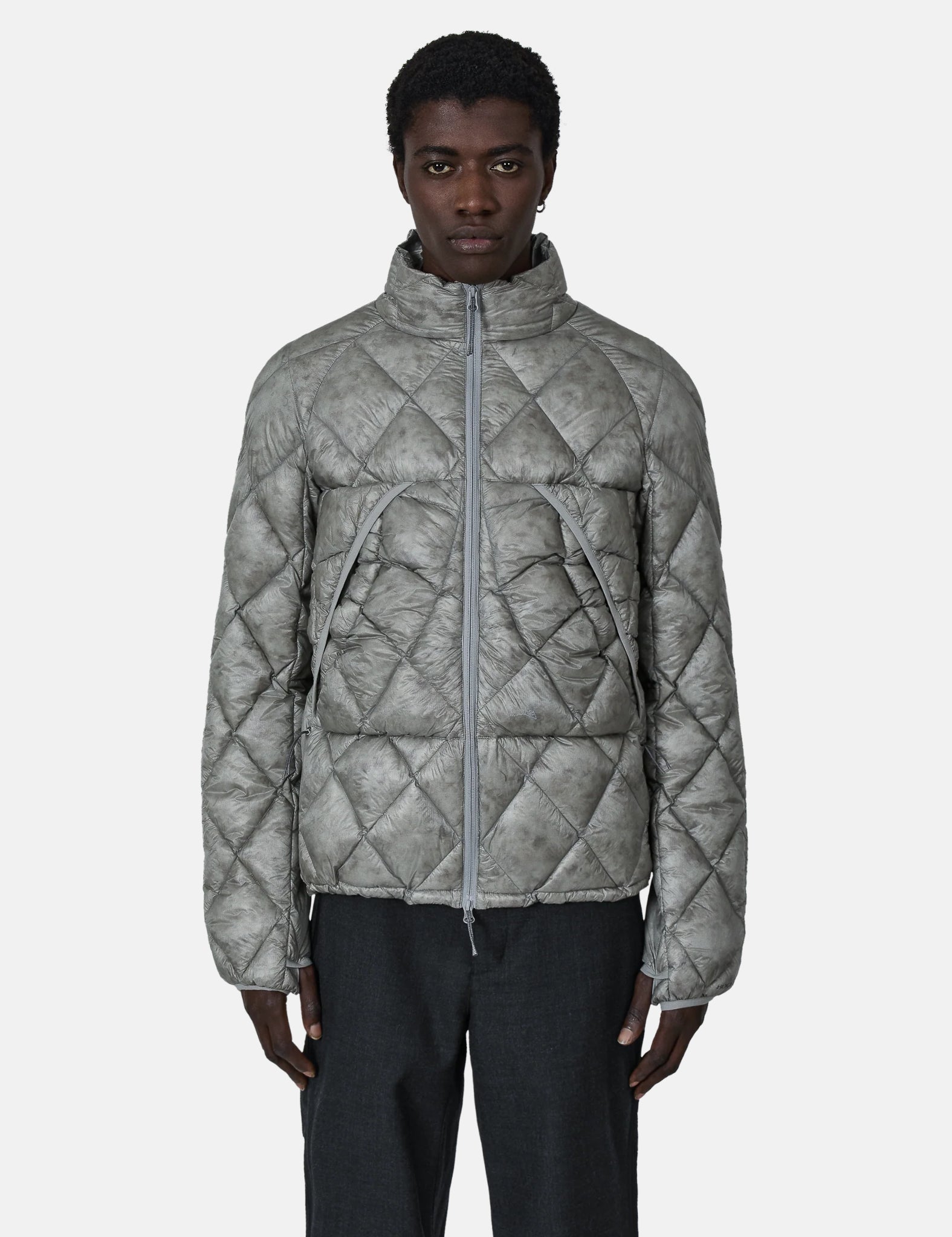 ROA Nuna 800 Fill Power Hooded Down Jacket - Silver Grey | Benchmark