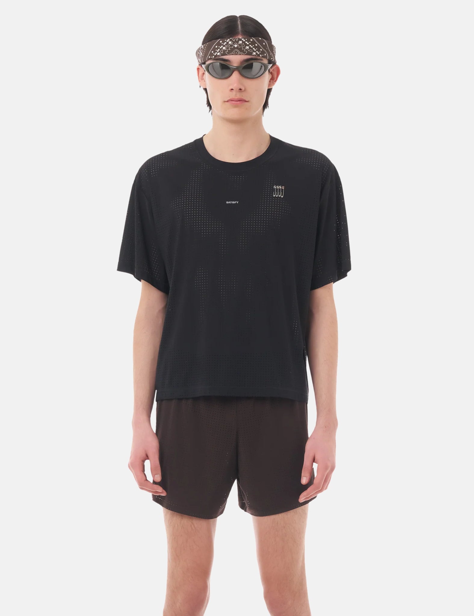 【新品同様】SATISFY Space‑O™ T-Shirt M Satisfy Space-O T-Shirt - Black | Benchmark.