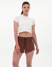 Bandit Women's Mercury Seamless Crop T-Shirt - White