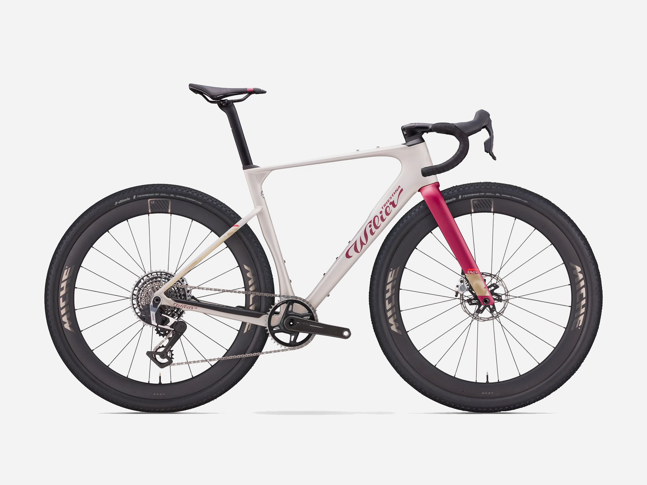 Wilier Rave SLR ID2 Gravel Bike SRAM Force 2026 V13 Cream
