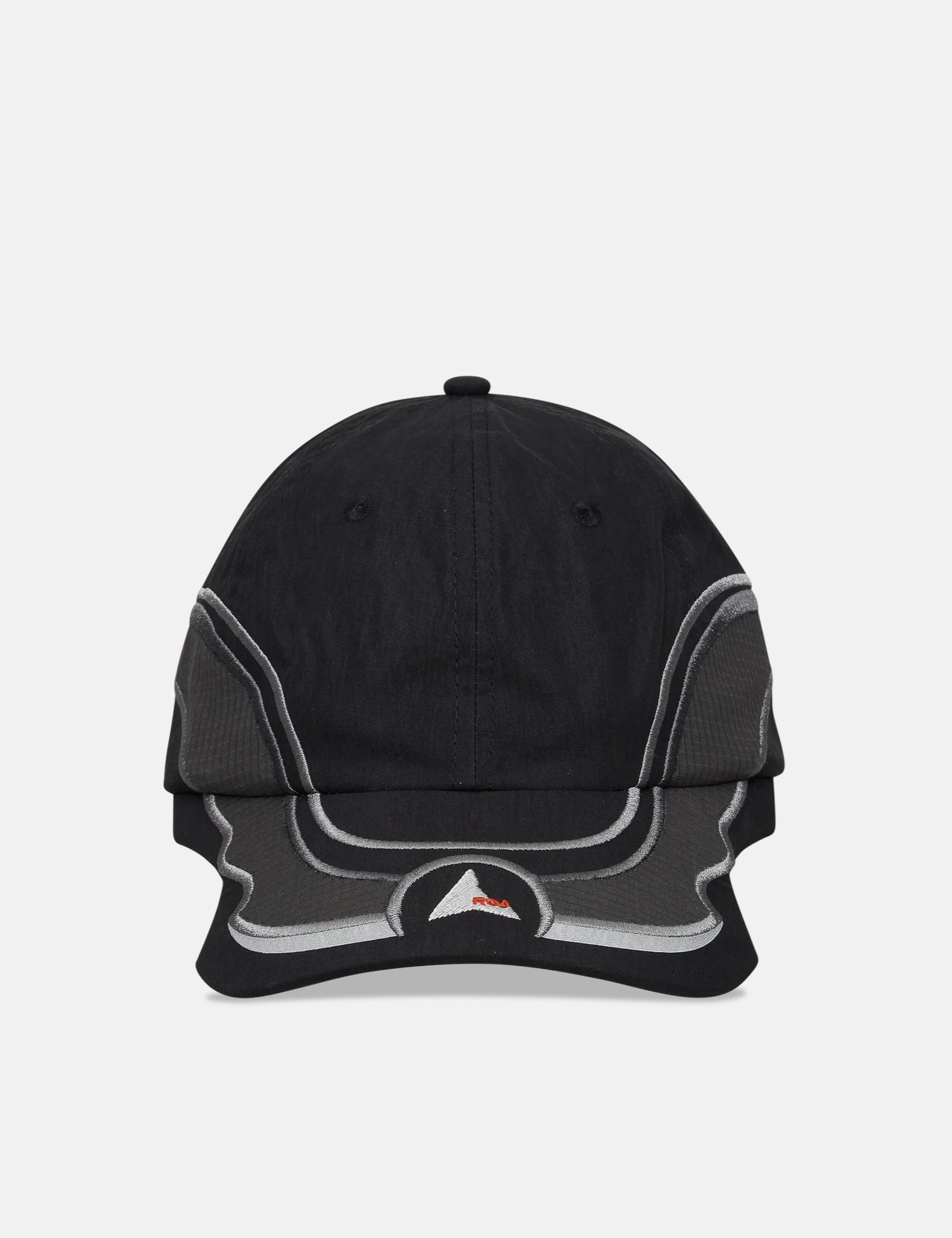 ROA Pursuit 6 Panel Cap - Black | Benchmark