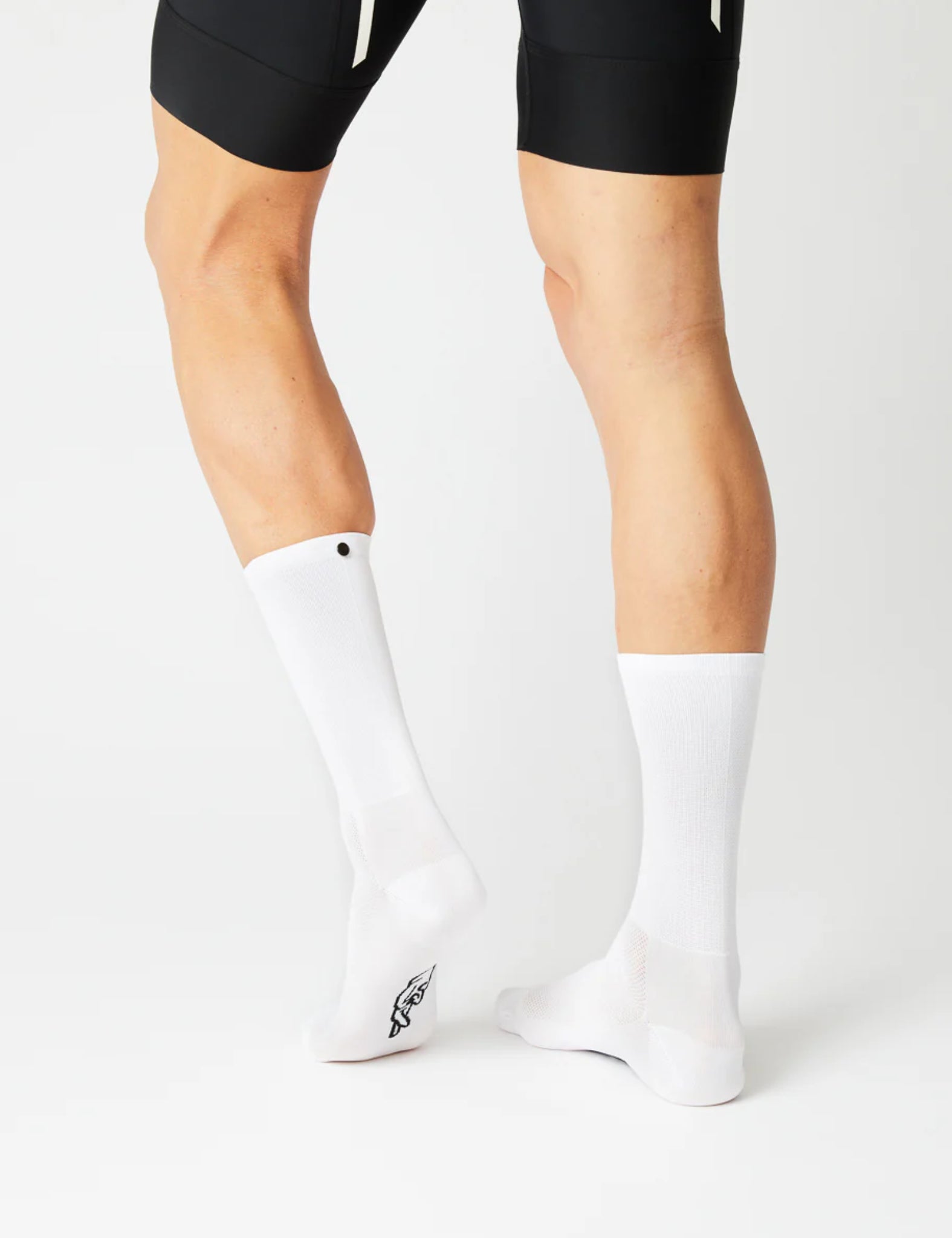 Fingers Crossed Classic Socks - White