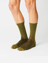 Fingers Crossed Classic Socks - Olive