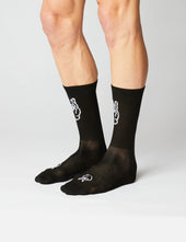 Fingers Crossed Rolling Harmony Socks - Black