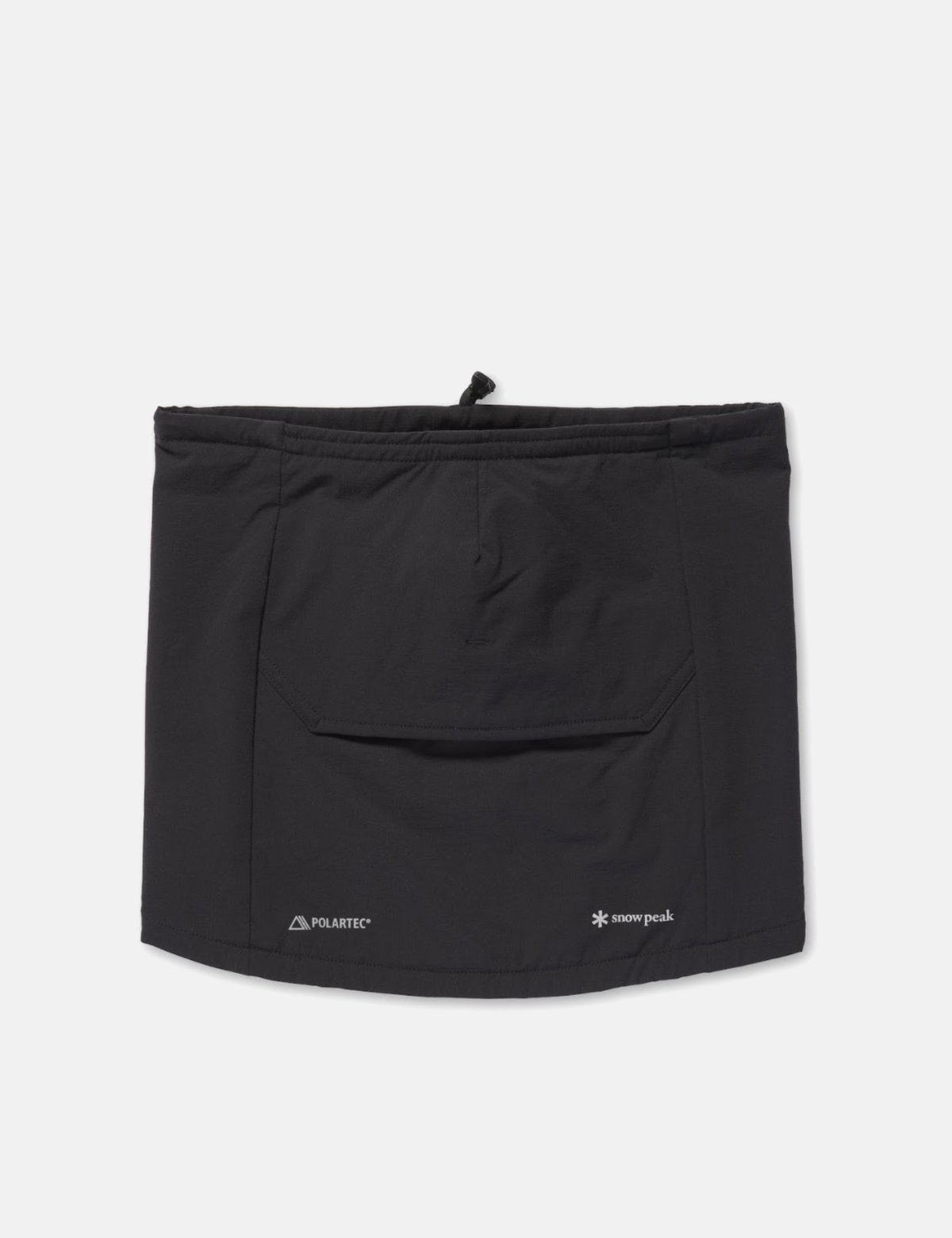 Snow Peak Breathable Insulated Neck Warmer - Black