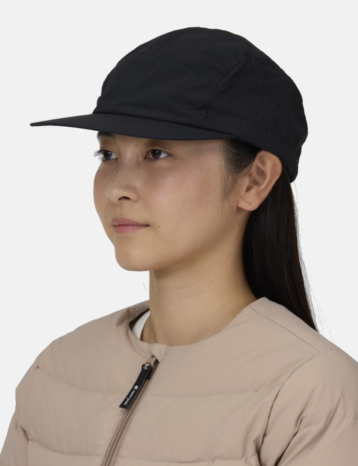 Snow Peak Nylon Double Rip Cap - Black