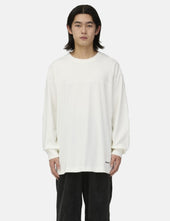 Snow Peak Stain Repellent Long Sleeve Sweatshirt - Off White