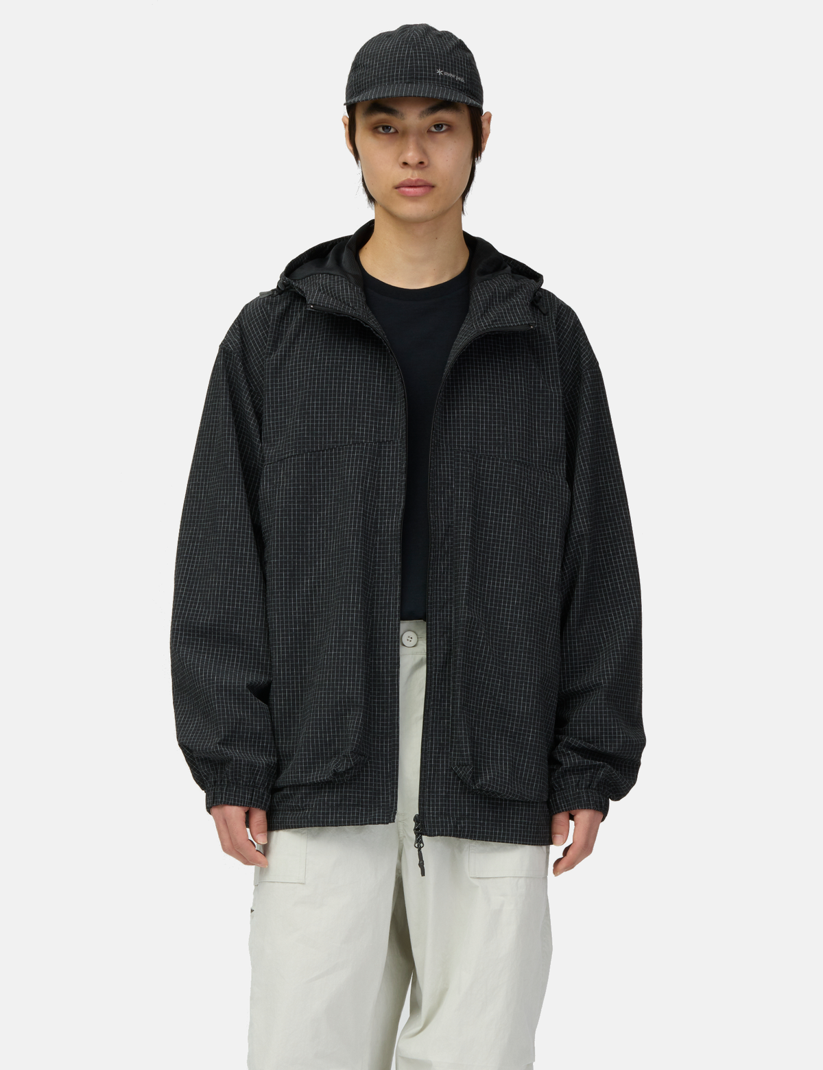 Snow Peak KASURI Ripstop Jacket - Black