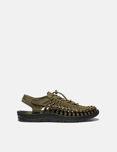 Keen Uneek Shoes - Dark Olive Green/Black