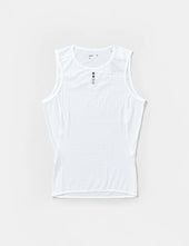Universal Colours Sleeveless Base Layer - White