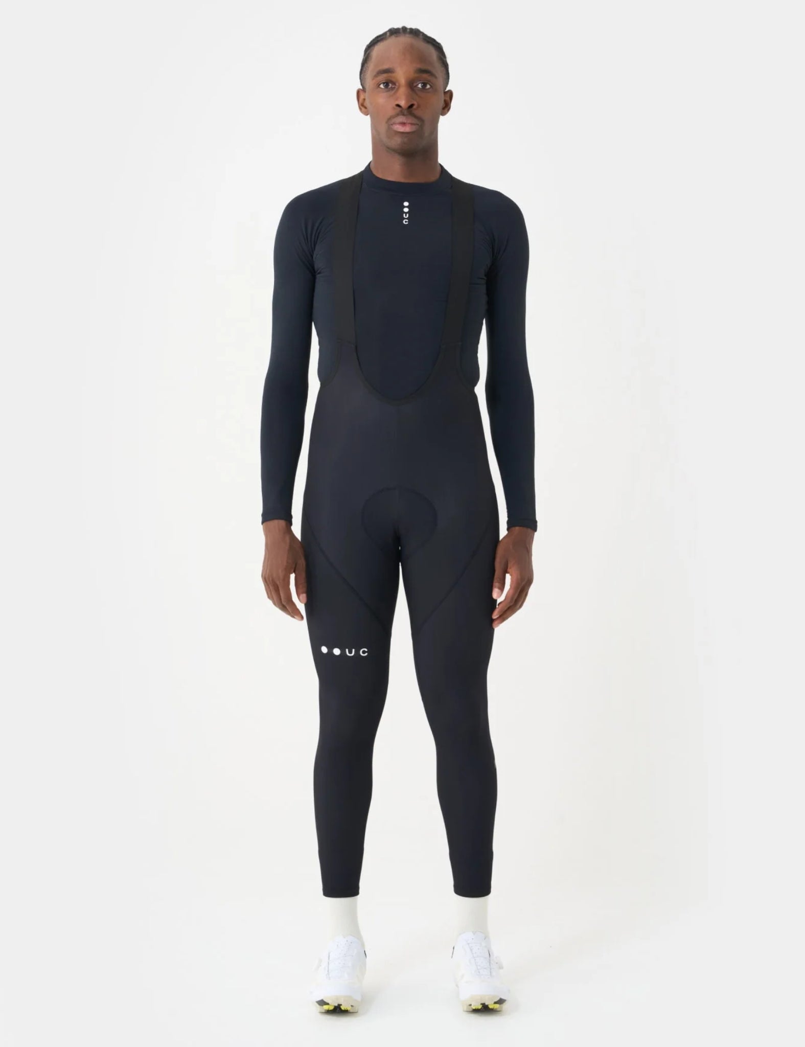 Universal Colours Mono Bib Tights - Black