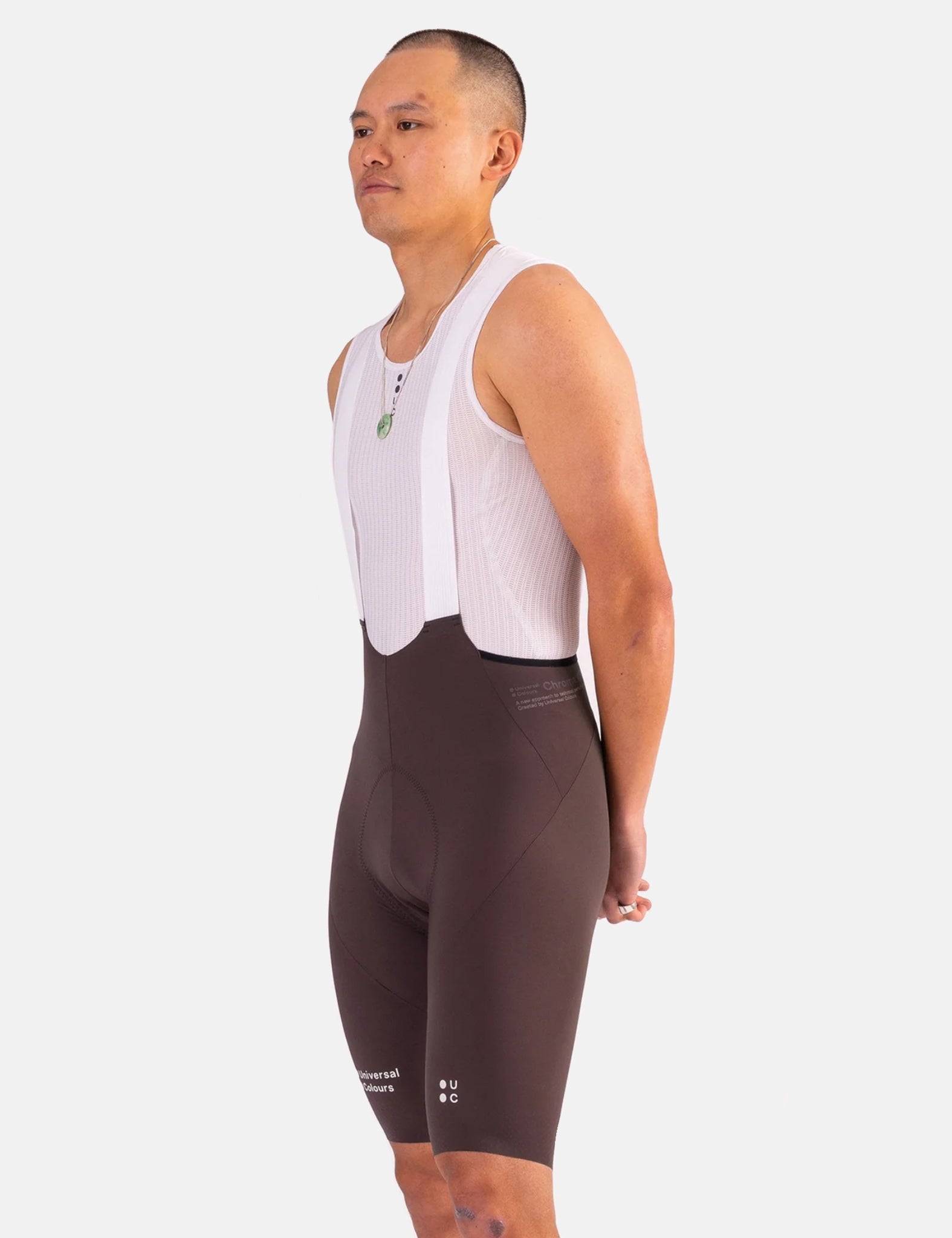 Universal Colours Chroma Bib Short - Heavy Dark Brown