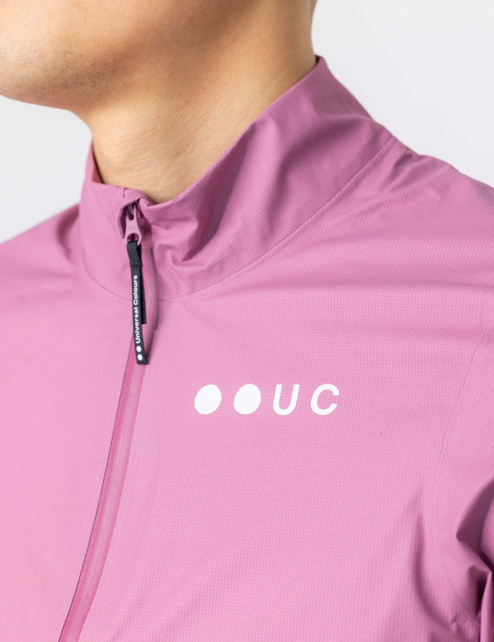 Universal Colours Mono Rain Jacket - Soft Pink