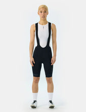 Universal Colours Mono Cargo Womens Bib Short - Black