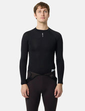 Universal Colours Thermal Long Sleeve Base Layer - Black
