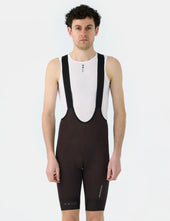 Universal Colours Mono Bib Shorts 2.0 - Heavy Bark Brown