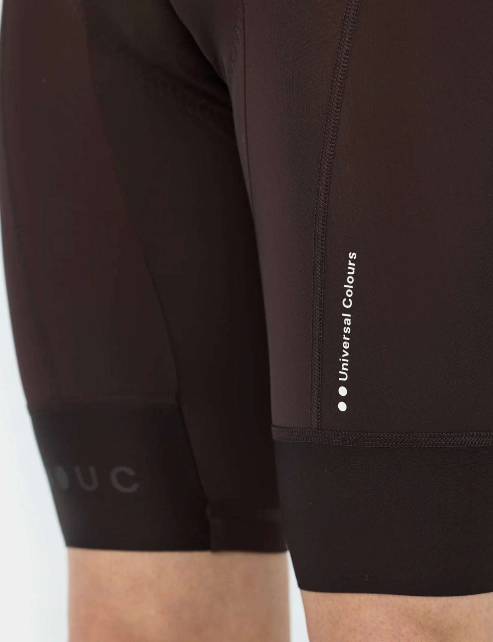 Universal Colours Mono Bib Shorts 2.0 - Heavy Bark Brown