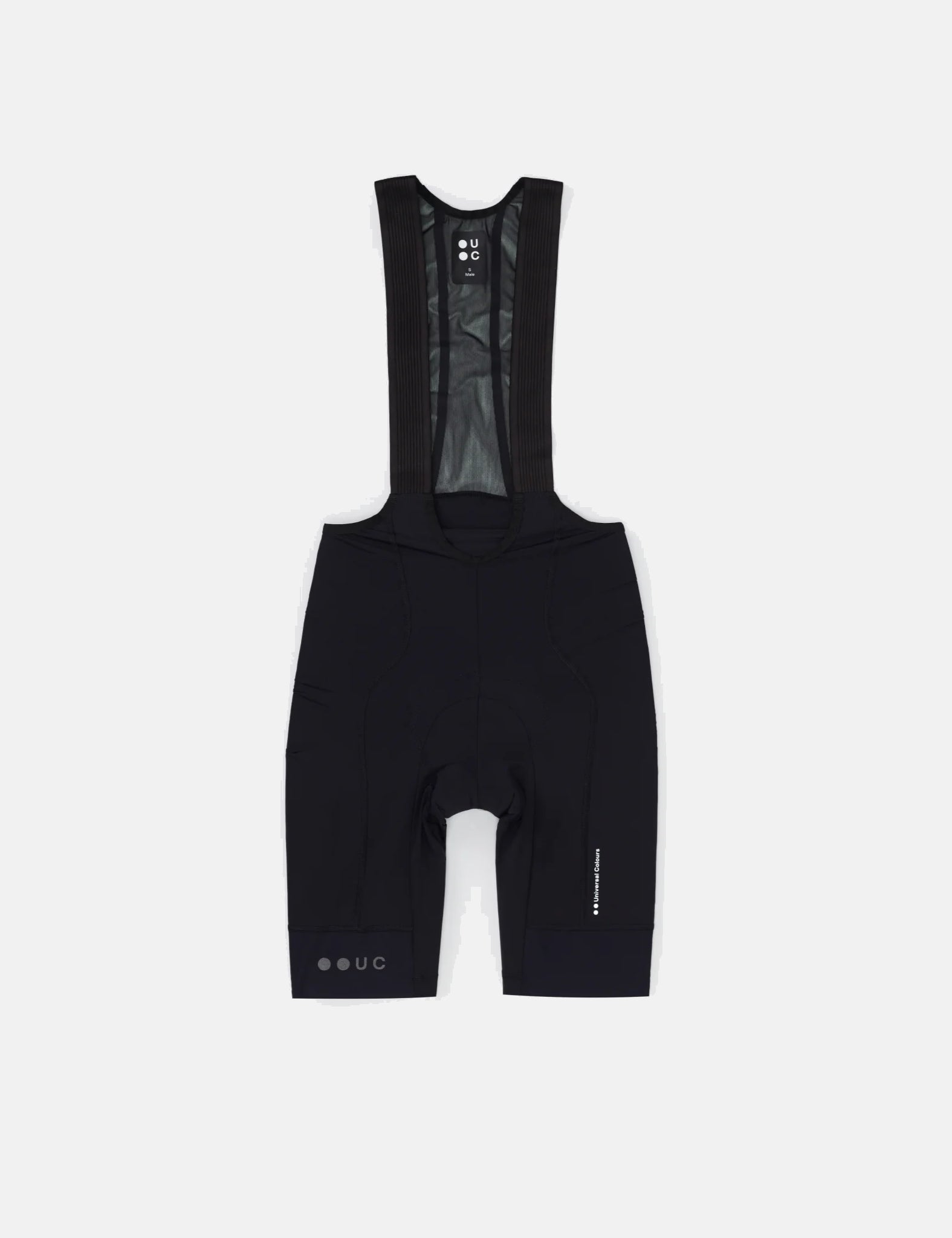 Universal Colours Mono Bib Short - Black