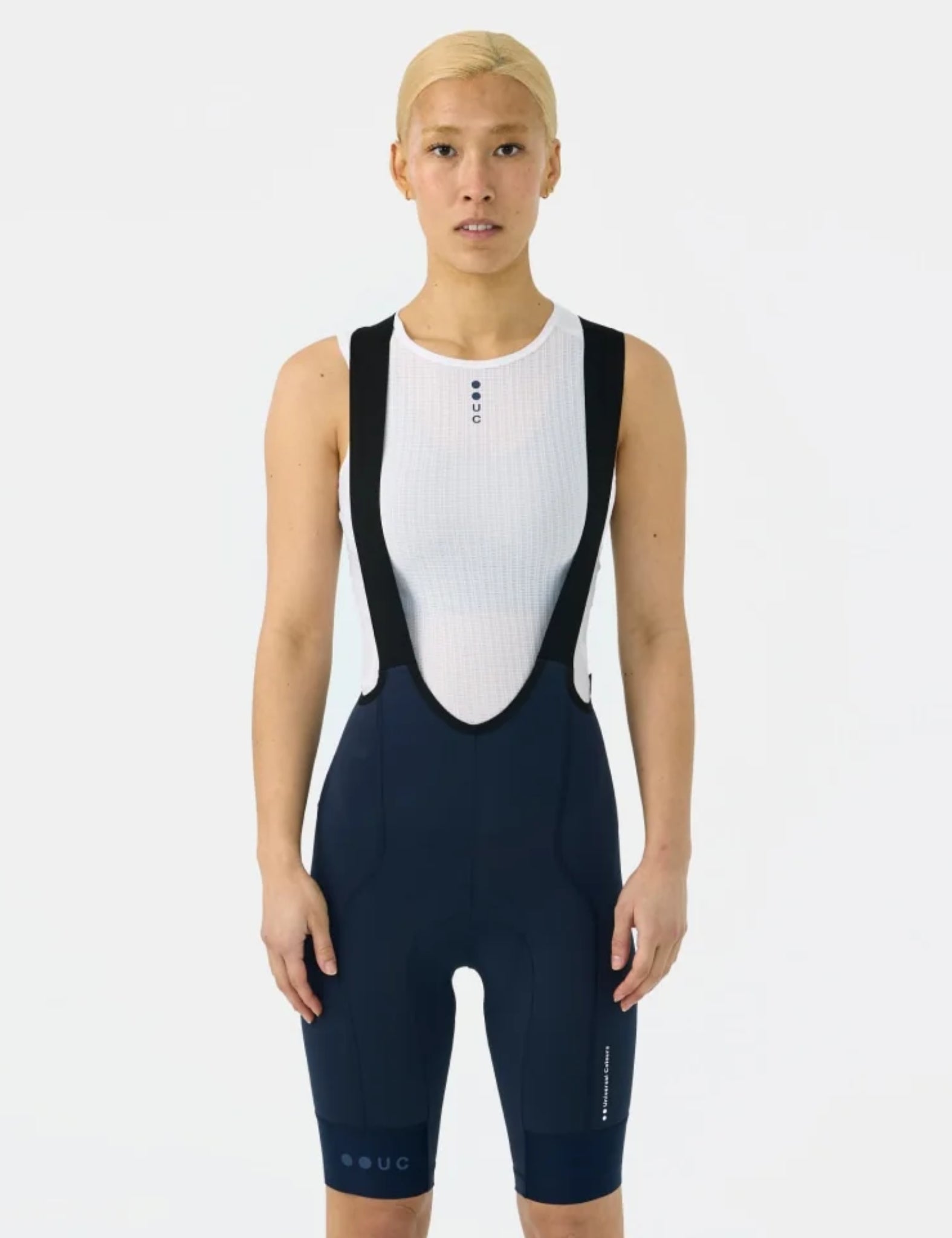 Universal Colours Mono Womens Bib Shorts 2.0 - UC Navy