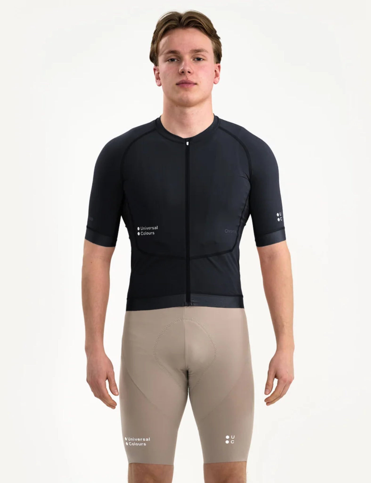 Universal Colours Chroma Short Sleeve Jersey - Black