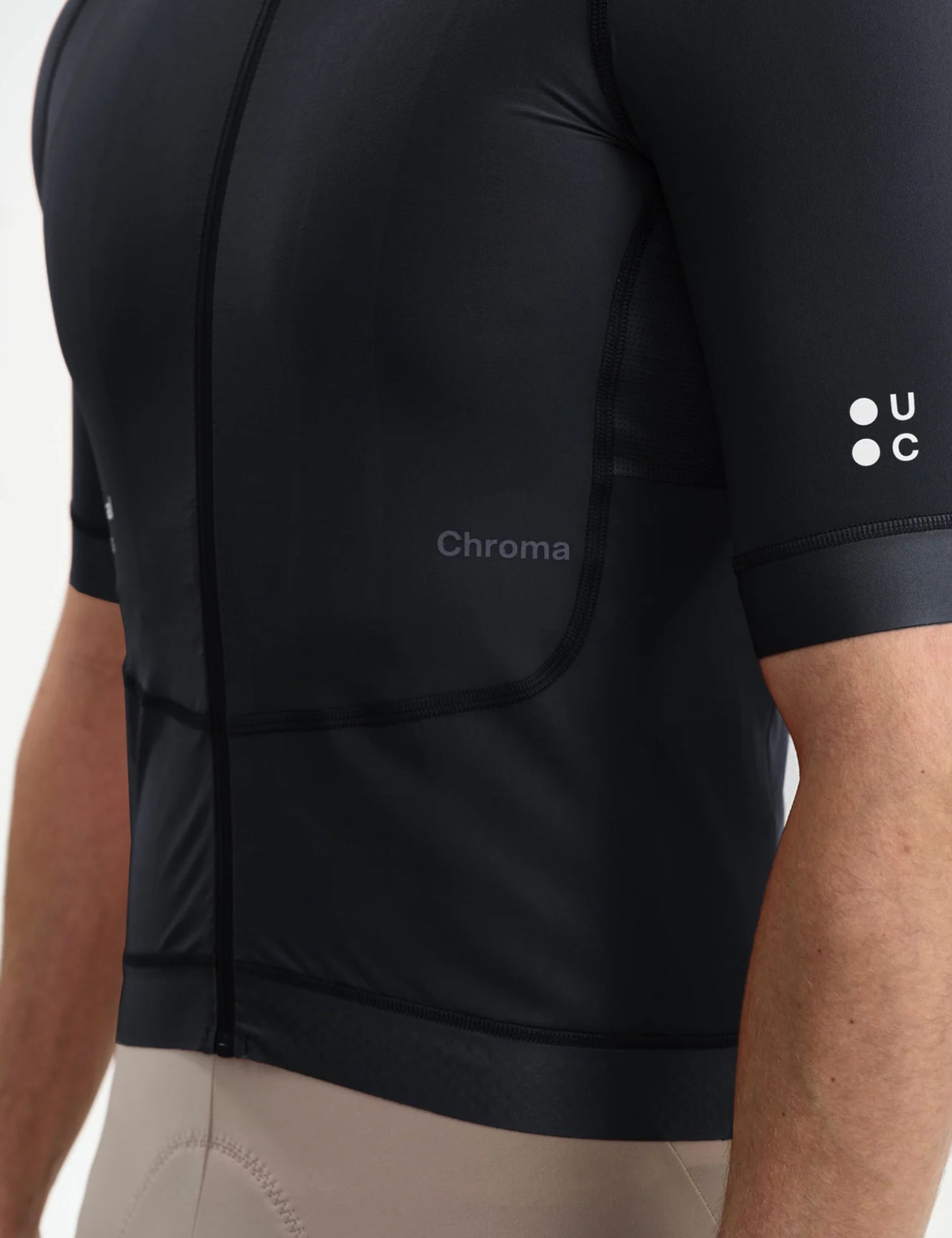Universal Colours Chroma Short Sleeve Jersey - Black