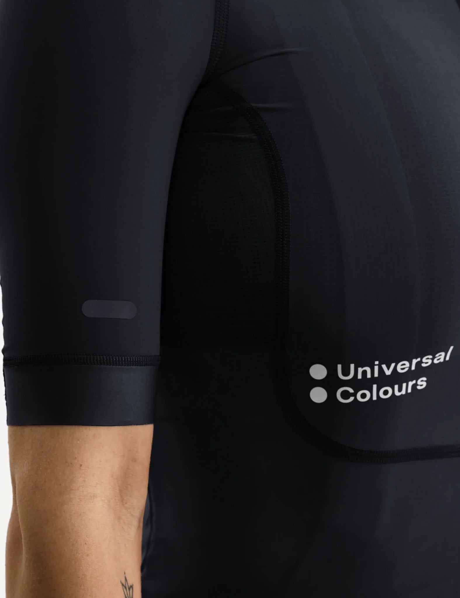 Universal Colours Chroma Womens Short Sleeve Jersey - Black