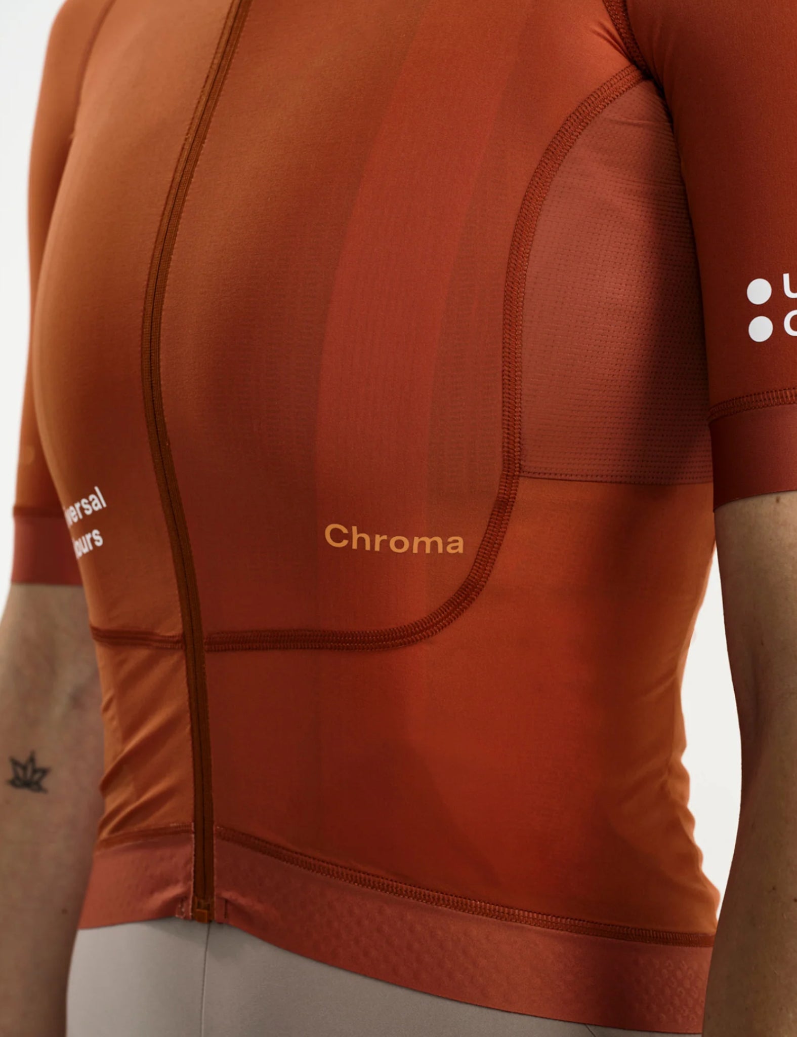Universal Colours Chroma Womens Short Sleeve Jersey - Cyprus Copper