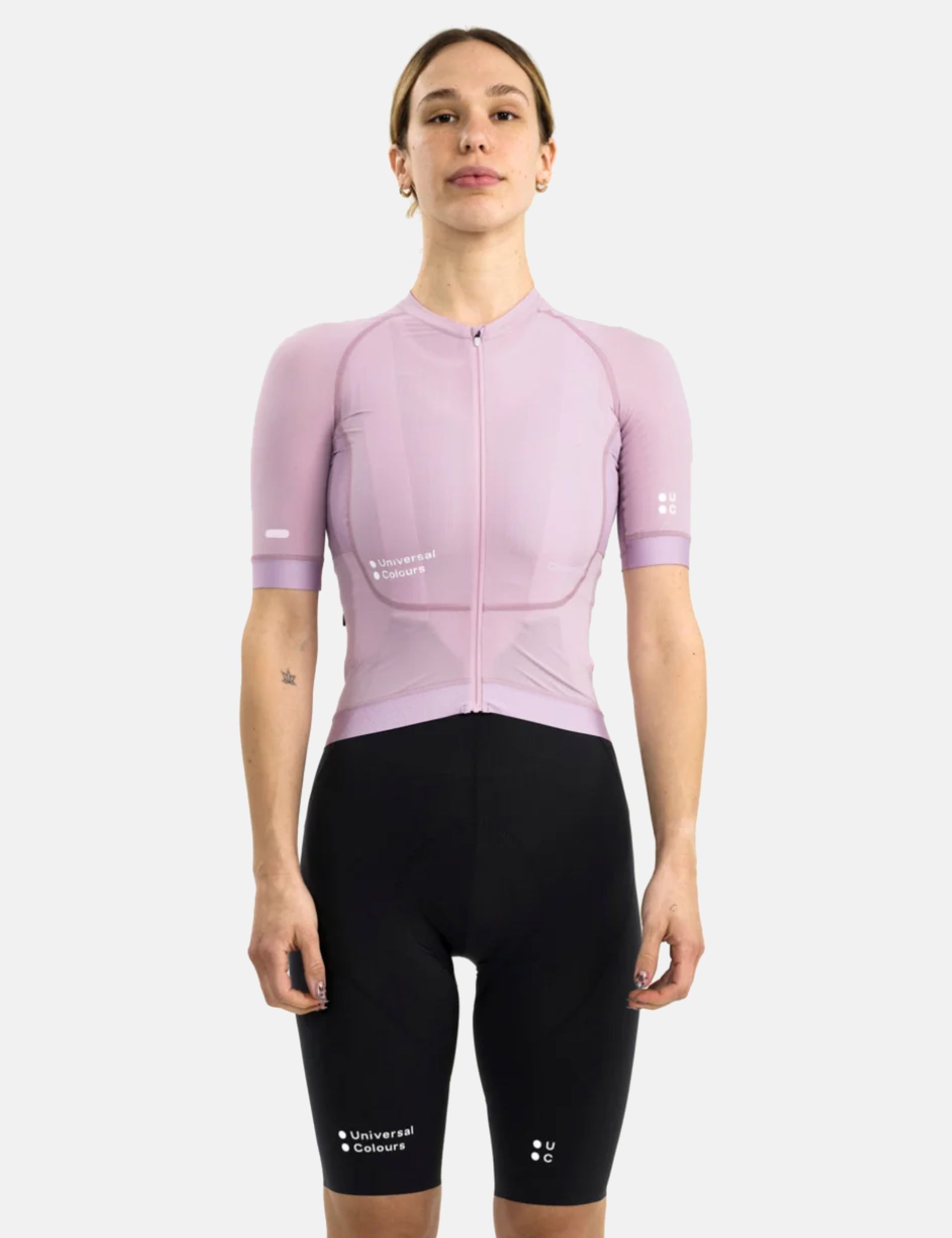 ウェア universal colours Chroma womens S Women's Chroma Bib Shorts - Navy Blue