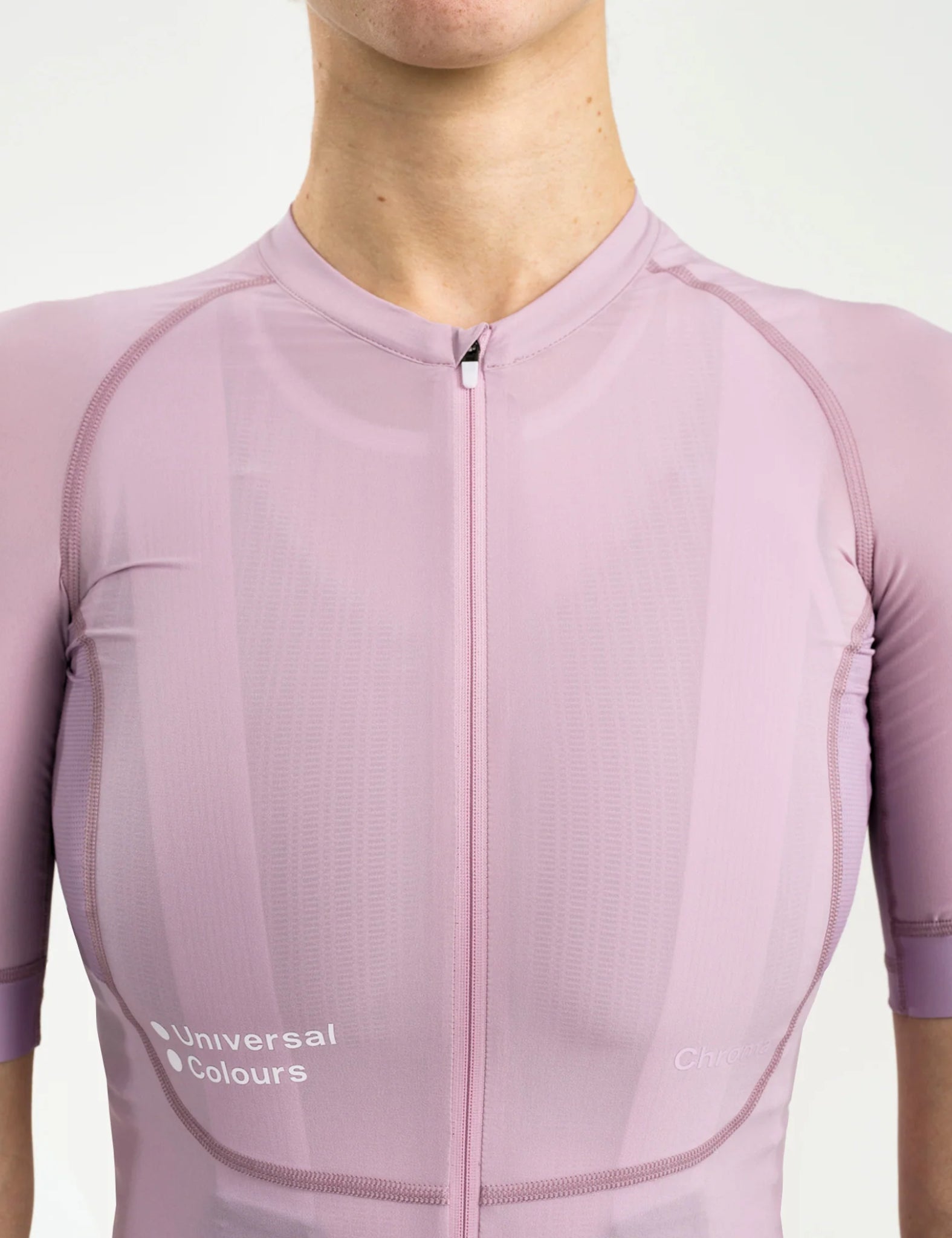 Universal Colours Chroma Womens Short Sleeve Jersey - Washed Lilac