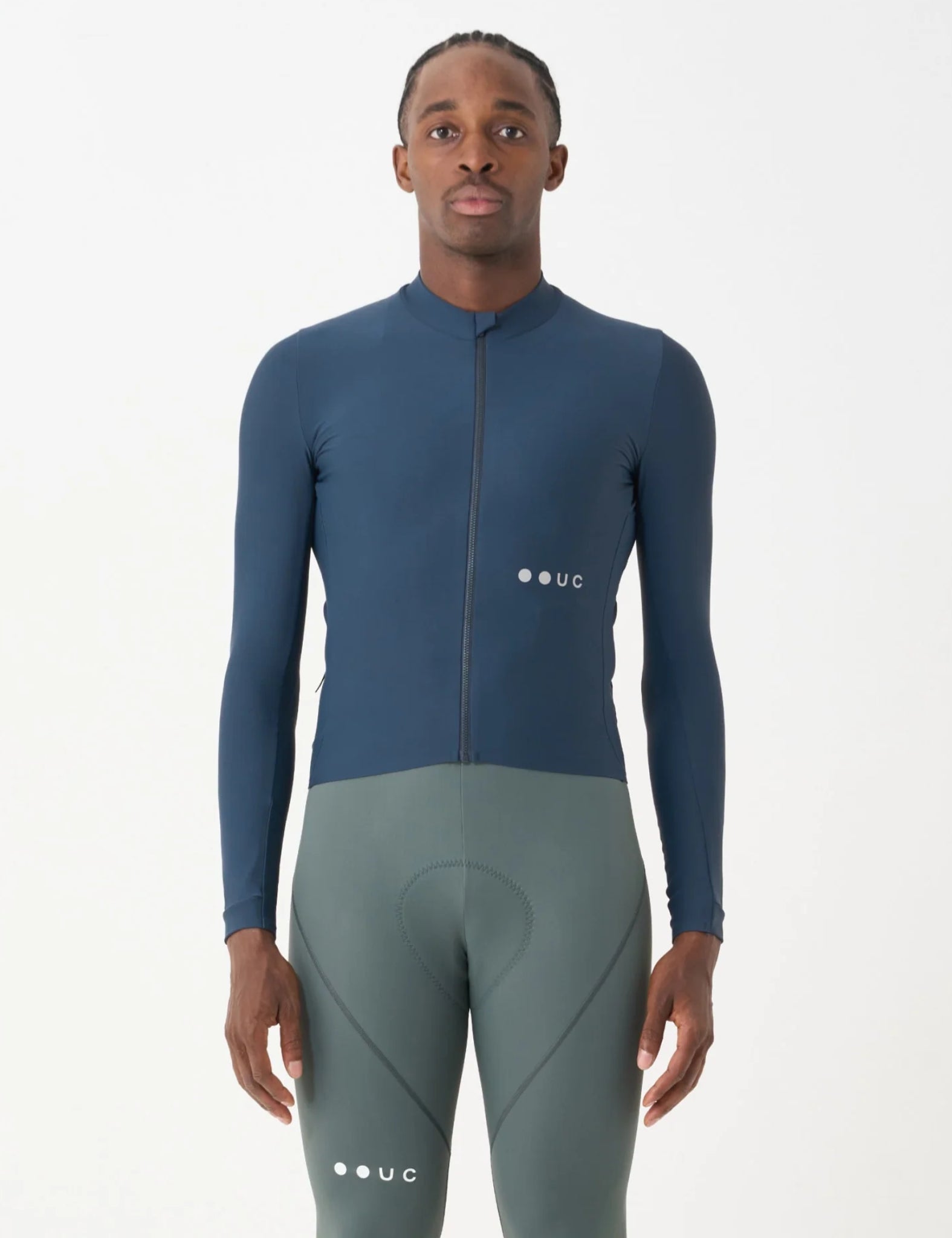 Universal Colours Mono Long Sleeve Jersey - Eclipse Navy