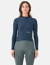 Universal Colours Women's Mono Long Sleeve Jersey - Eclipse Navy Blue