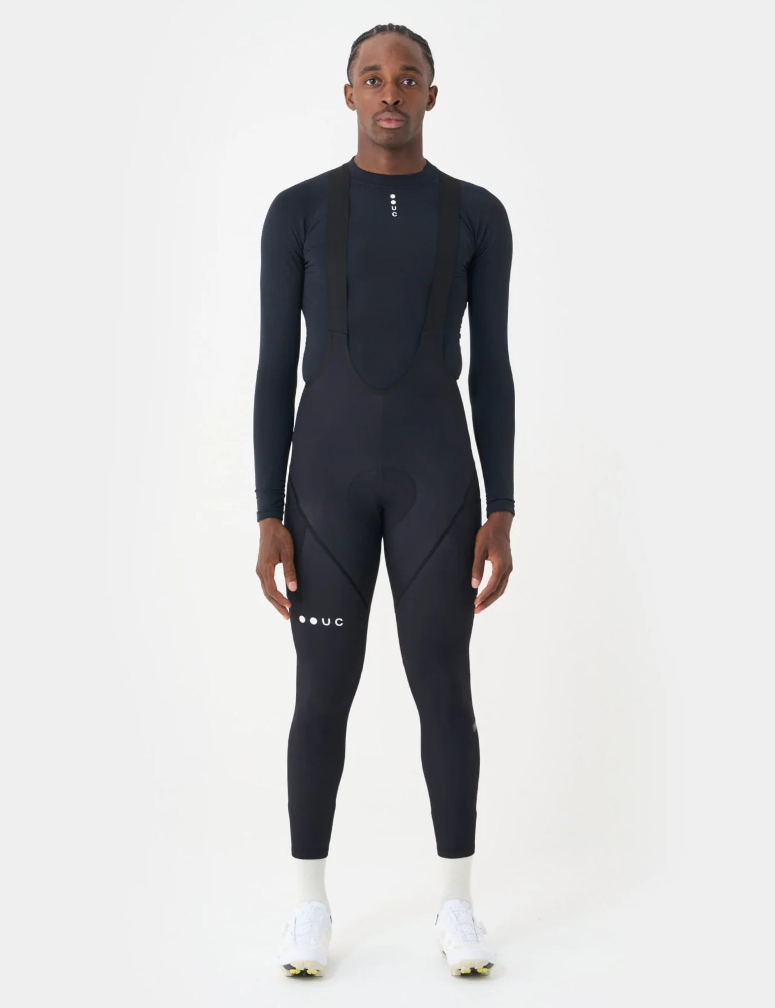 Universal Colours Mono Cargo Bib Tights - Black