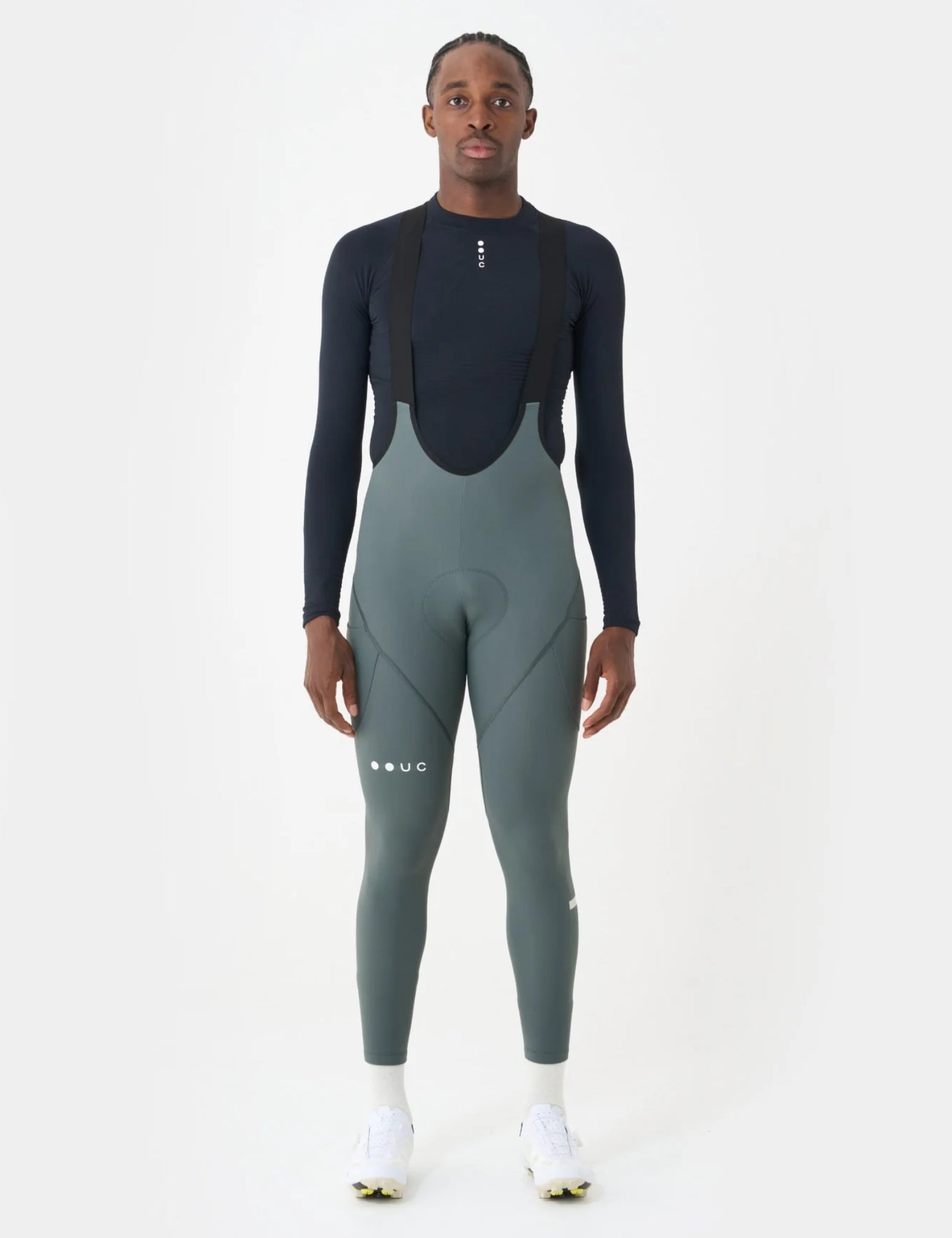 Universal Colours Mono Cargo Bib Tights - Industrial Teal