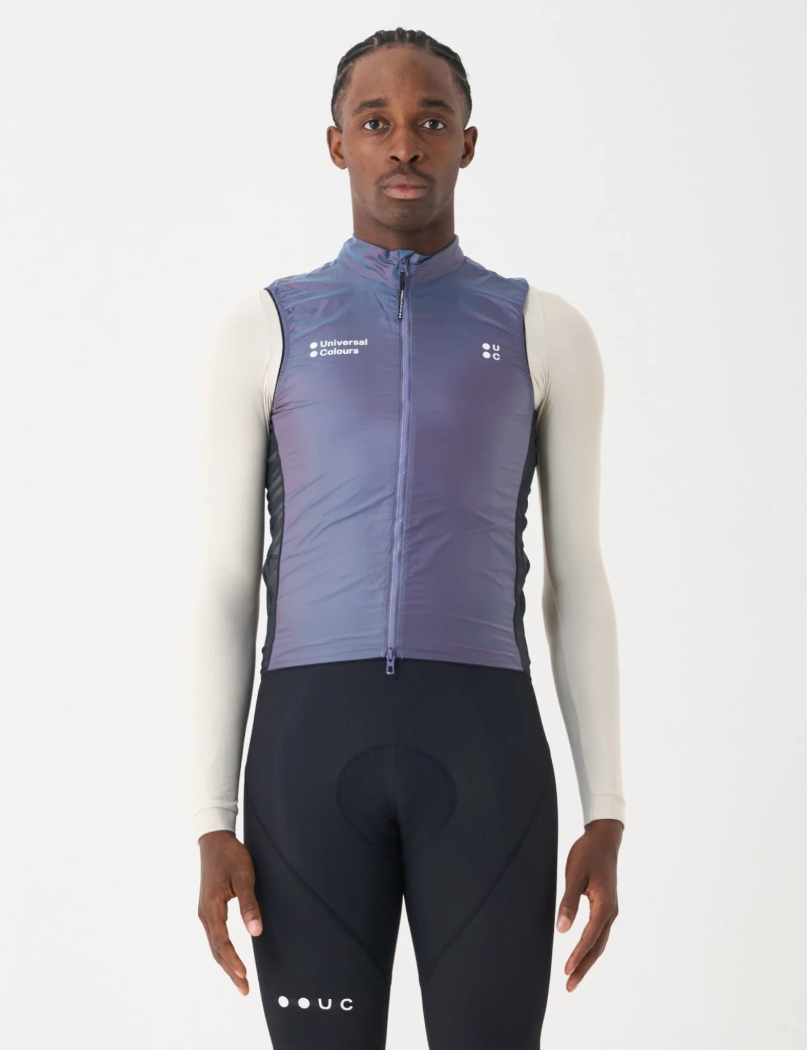 Universal Colours Spectrum Unisex Gilet 2.0 - Iridescent Violet