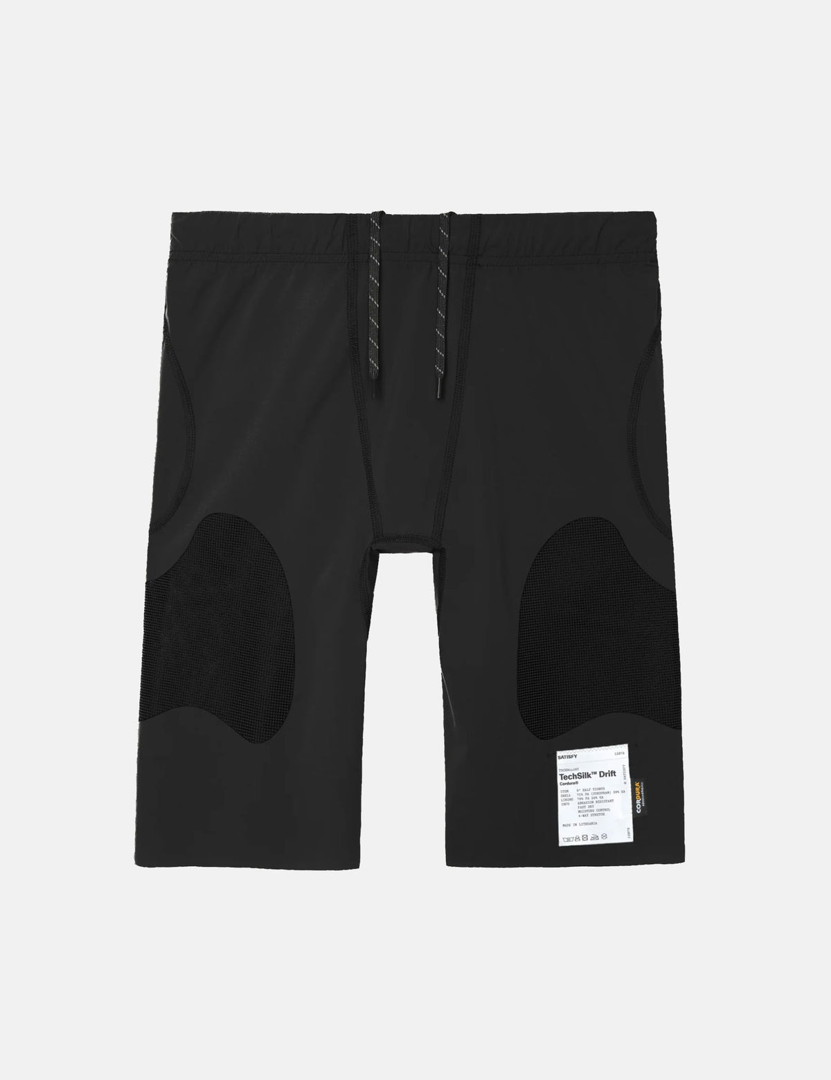 Satisfy TechSilk Drift Cordura 9 Half Tights - Black