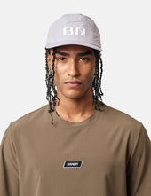 Bandit Blocked "BR" Nylon Run Cap - Light Thistle