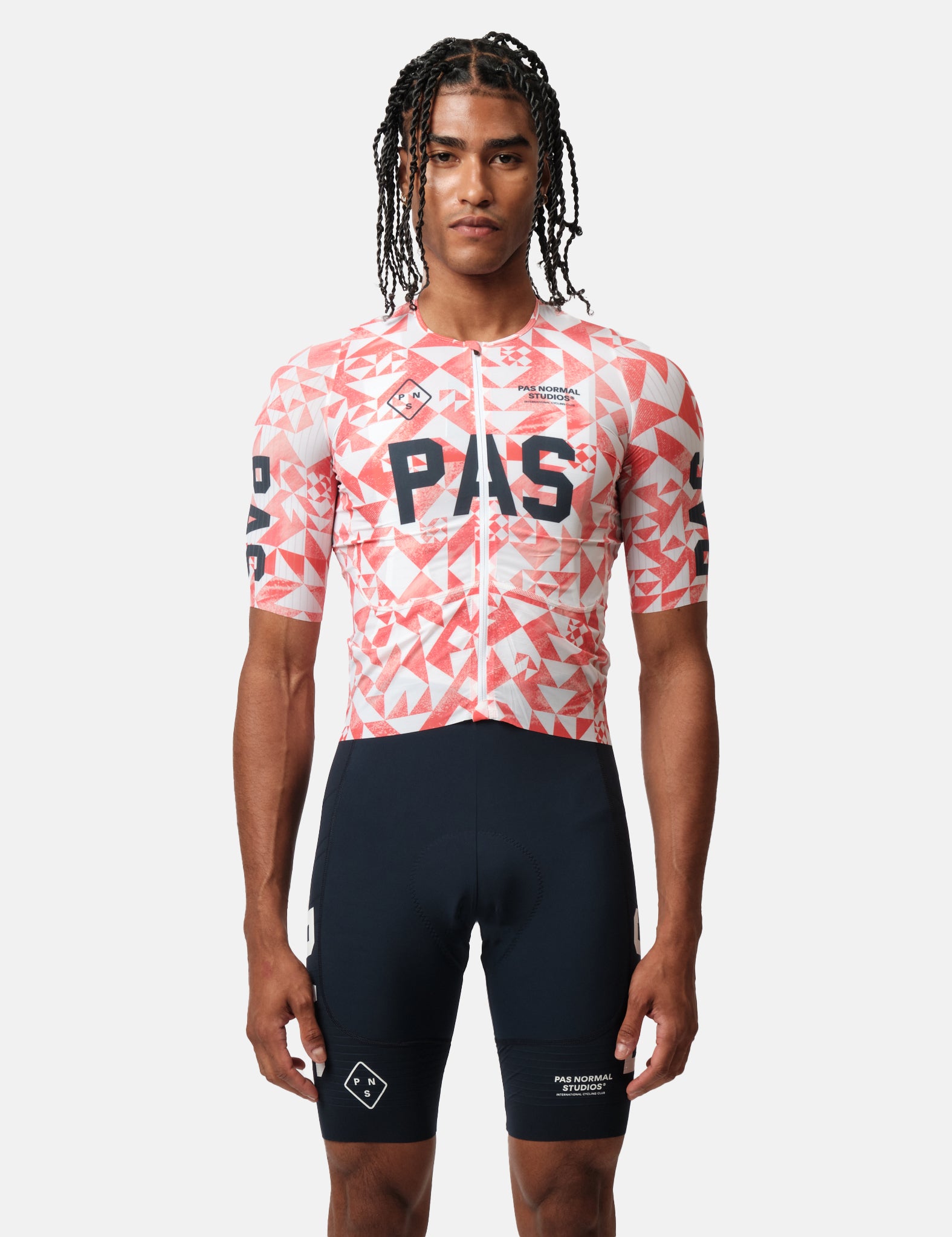 Pas Normal Studios PAS Mechanism Pro Origami Jersey - Red/White