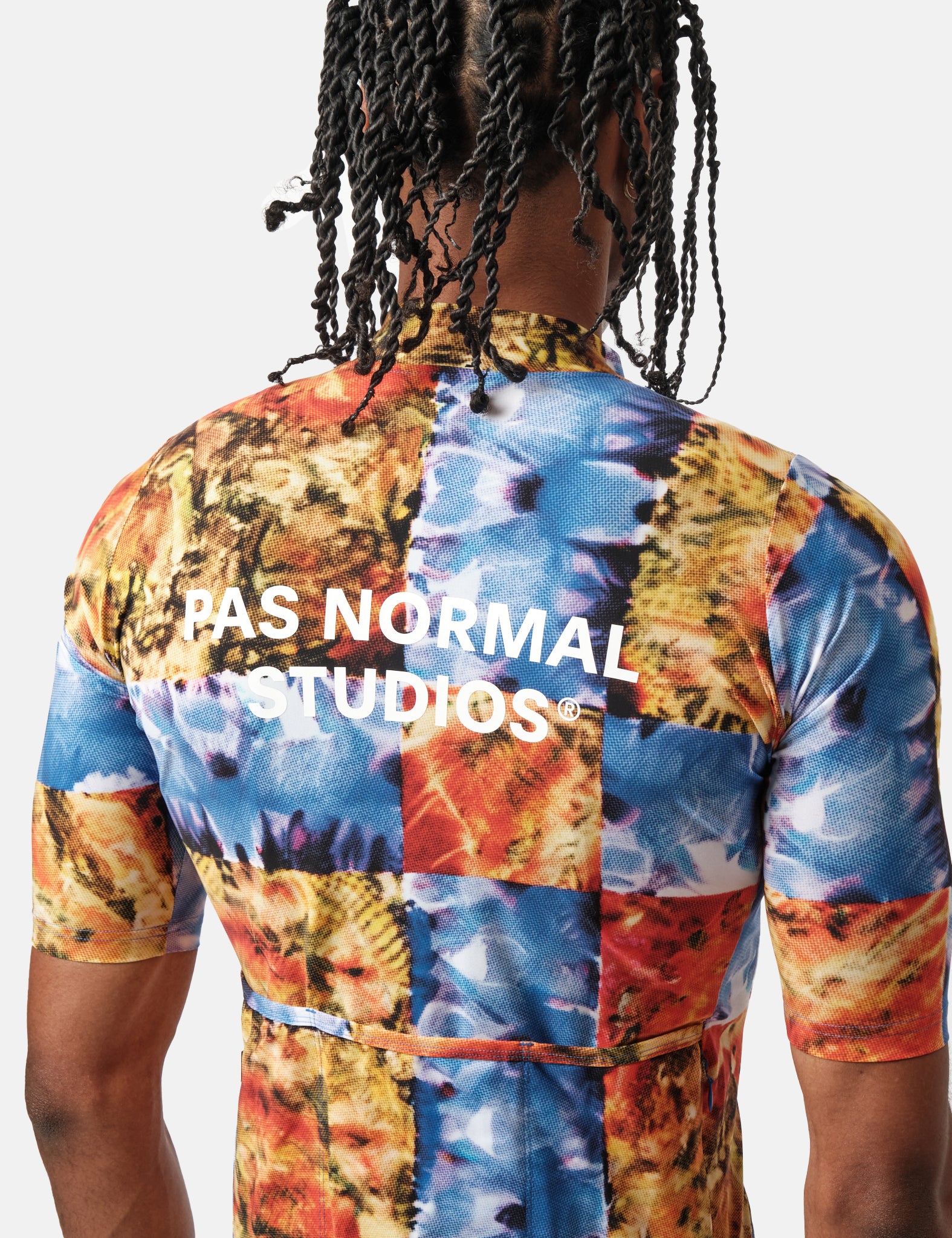Pas Normal Studios Essential Jersey - Kaleidoscope Blue Multi