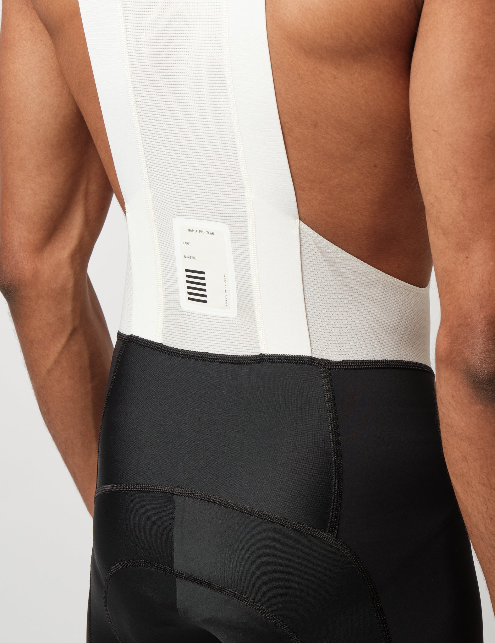 Rapha Pro Team Bib Shorts (Regular) Black/White