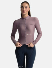 Universal Colours Women's Mono Long Sleeve Jersey - Mauve Mist
