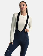 Universal Colours Women's Thermal Long Sleeve Base Layer - Off White