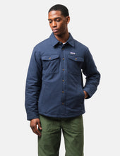 Patagonia Insulated Fjord Flannel Shirt - New Navy Blue