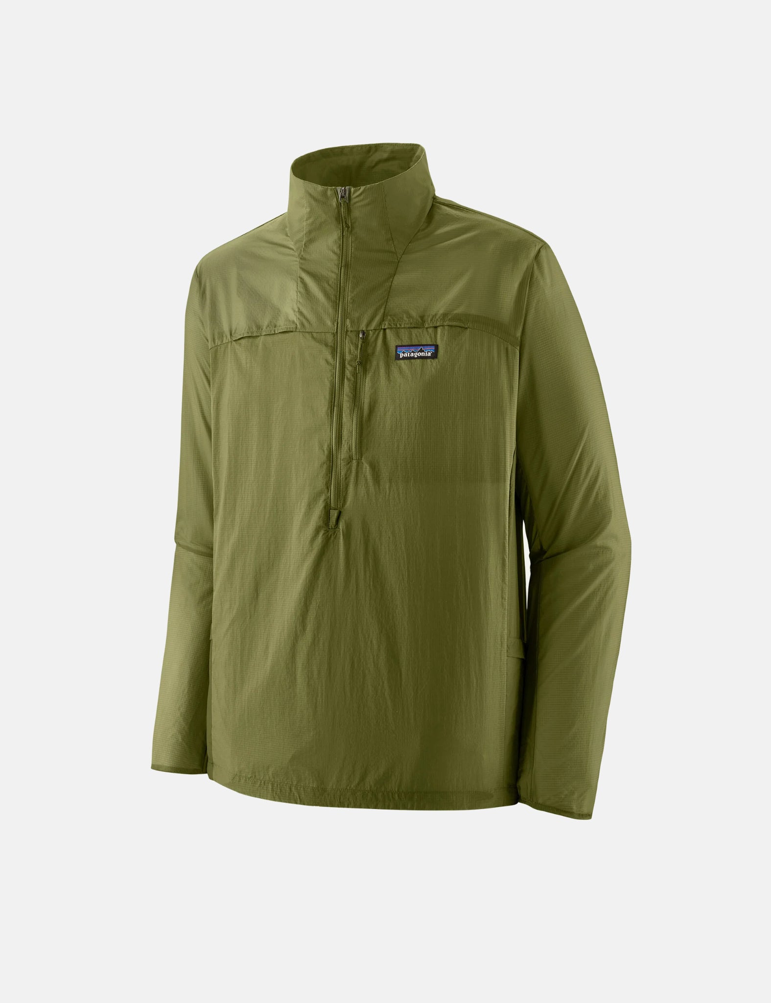 Patagonia Houdini Stash 1/2 Zip Pullover Jacket - Caper Green