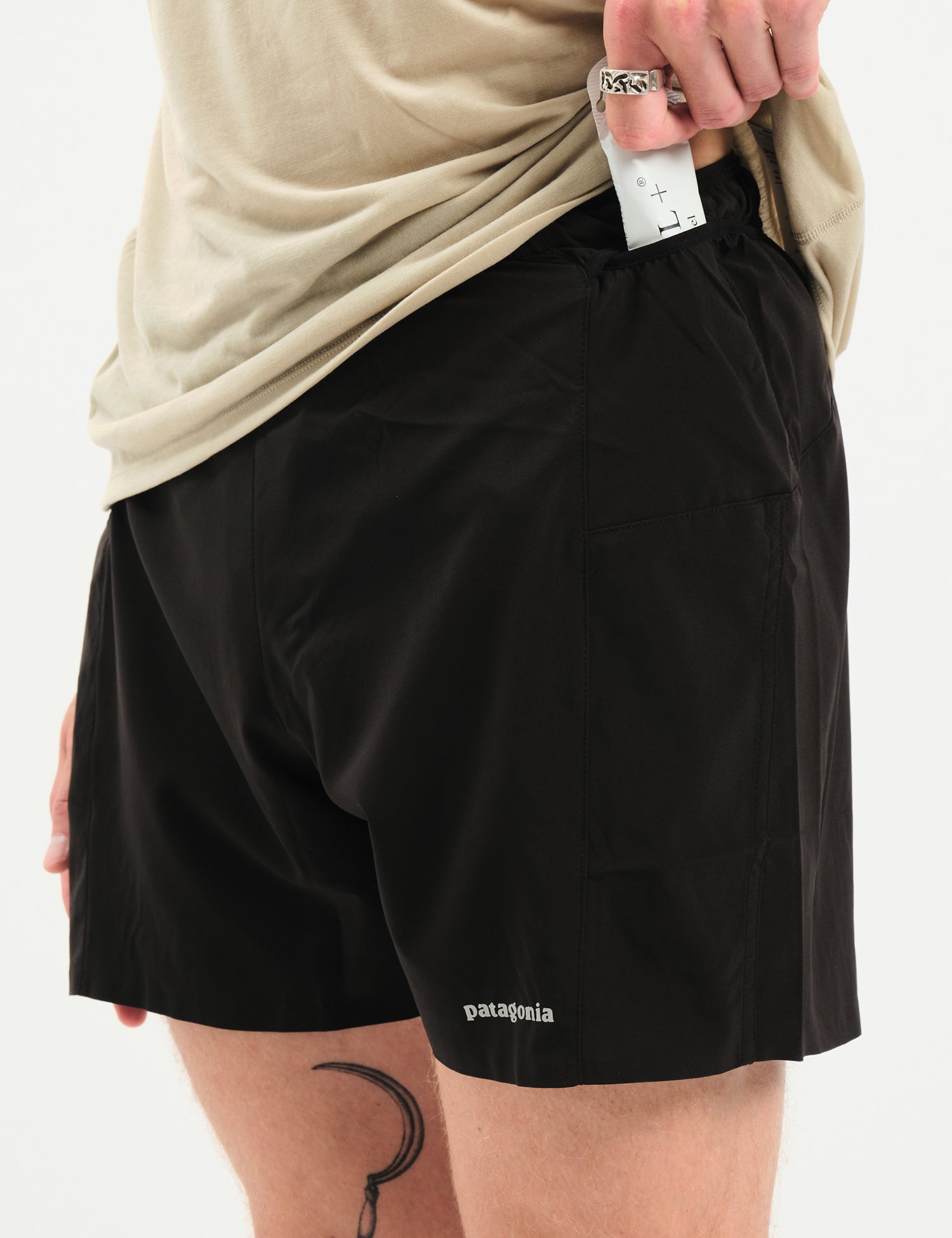 Patagonia Strider Pro Shorts (5 inch) - Black | Benchmark.