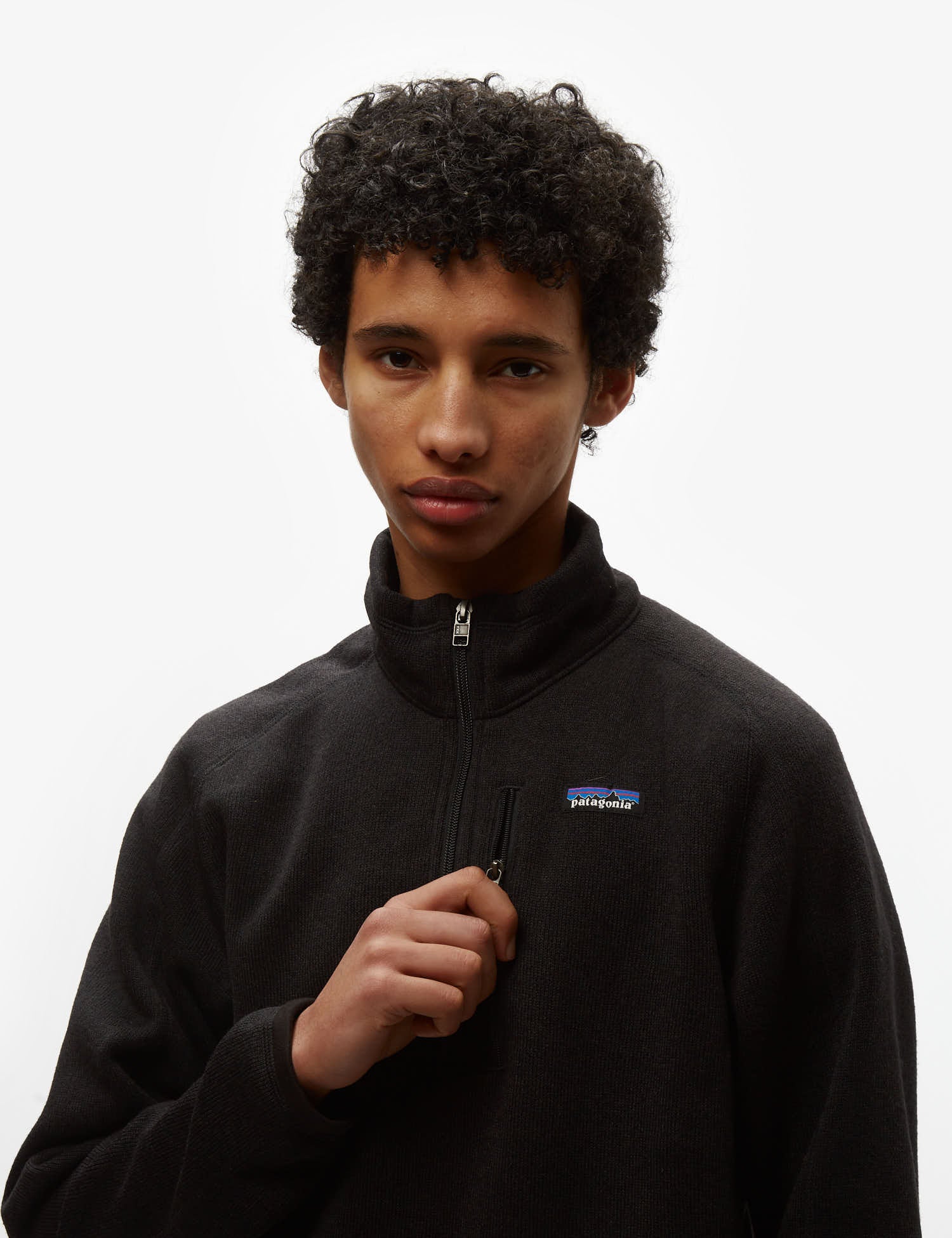 Patagonia Better Sweater 1/4 Zip Fleece - Black